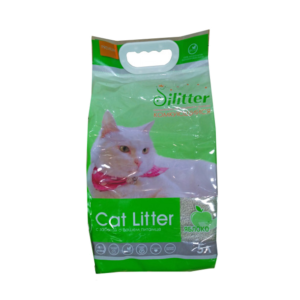 Տուալետի լցոնիչ կատուների Silitter գնդվող 5լ խնձոր / Комкующийся наполнитель Silitter Яблоко 5 л