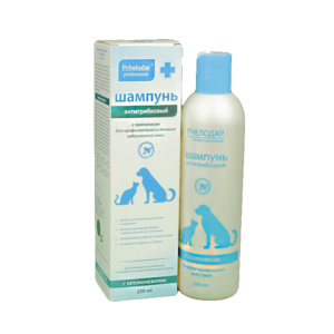 Շամպույն հակասնկային ակնամոմով և կետակօնազոլով 1% 250մլ /  Пчелодар Шампунь антигрибковый с кетоконазолом, фл. 250 мл