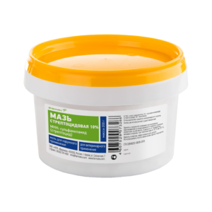 Ստրեպտոցիդի քսուկ 10% 200գ / Мазь стрептоцидовая 10% 200г